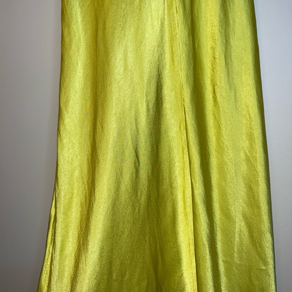 MESHKI XS DRESS SATIN CUT OUT MAXI - Picture 6 of 16